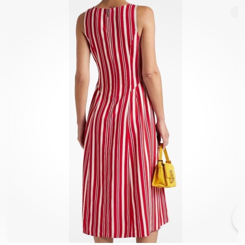 Jason Wu Striped Scoop-Neck Sleeveless Dress, NWT, Size 0 - Picture 2 of 8